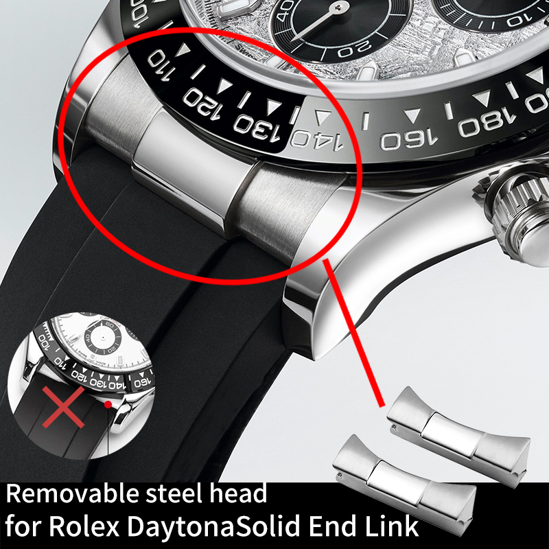 Luxury Watch Rolex - 19 20 21mm Solid End Link