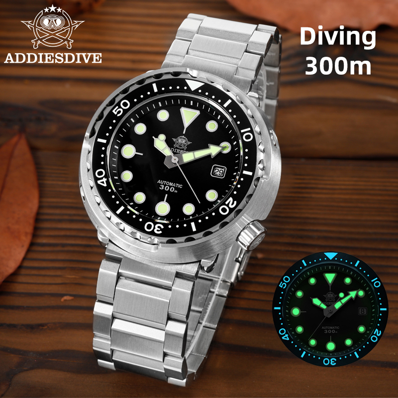 ADDIESDIVE New Men's Automatic - огляд і ціна Diver Watch 300M