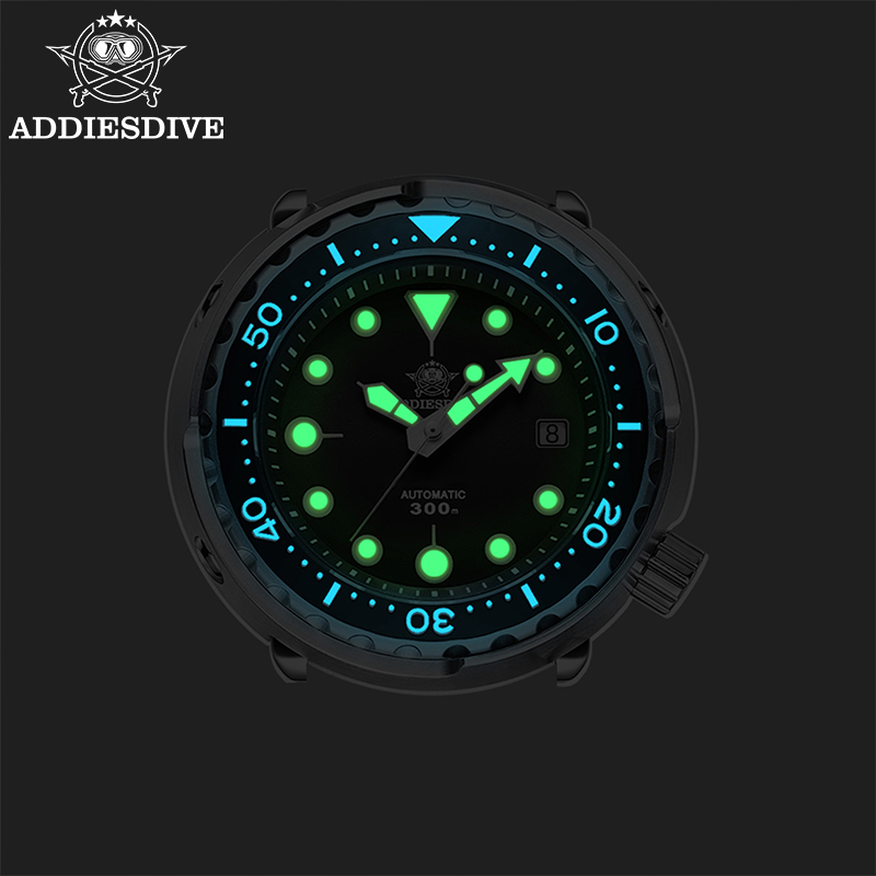 ADDIESDIVE New Men's Automatic - огляд і ціна Diver Watch 300M
