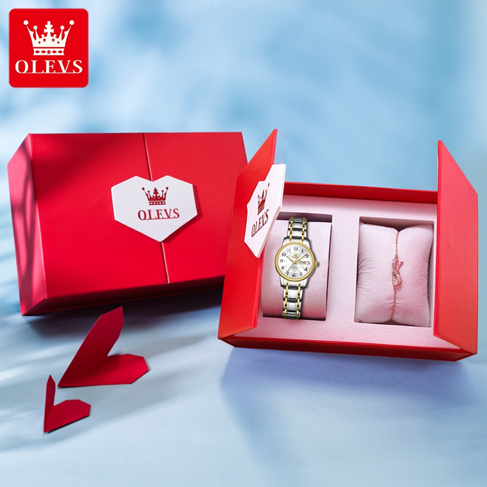OLEVS 2891 Luxury Brand Fashio - огляд і ціна Luxury Watch Kit