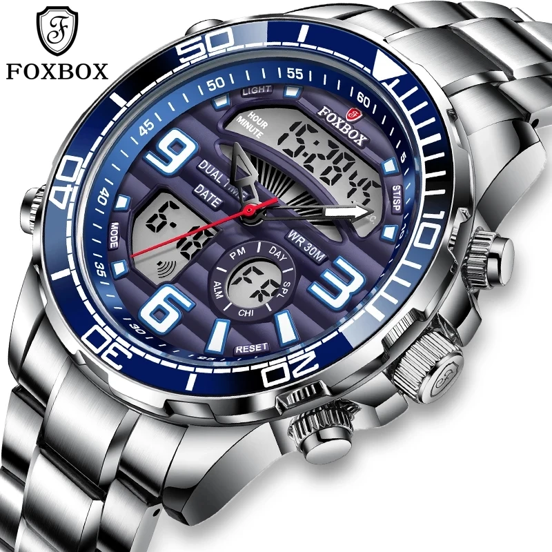 FOXBOX Top Brand Luxury Digita - огляд і ціна Luxury Watch All Brands