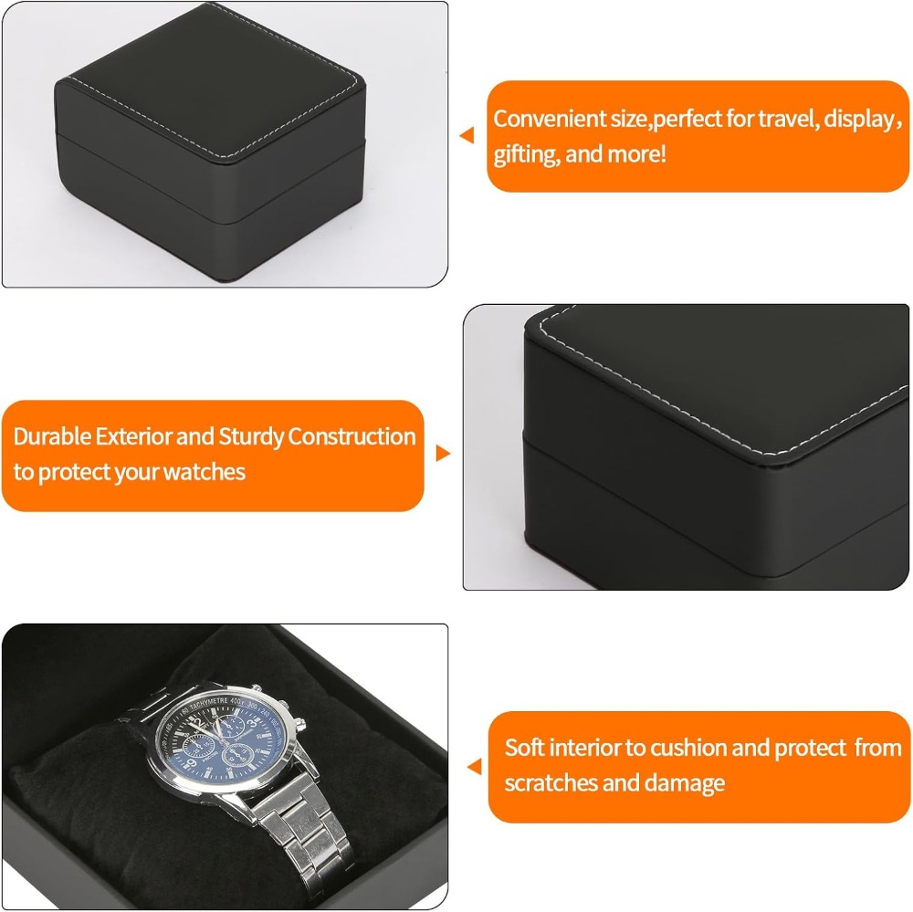 Luxury PU Leather Watch Travel - огляд і ціна Luxury Watch Image