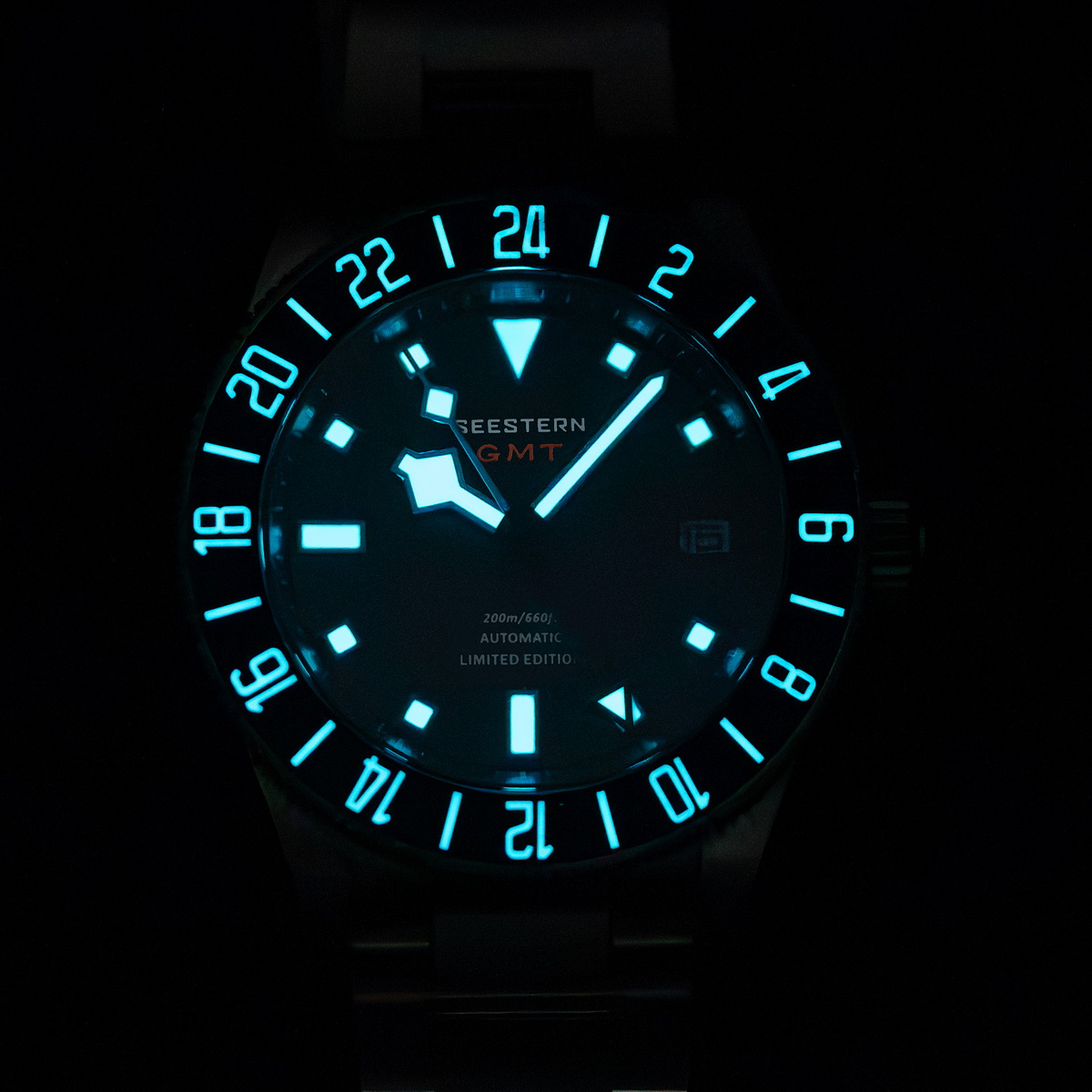 SEESTERN Diver Man Watch Titan - огляд і ціна Diver Watch 300M