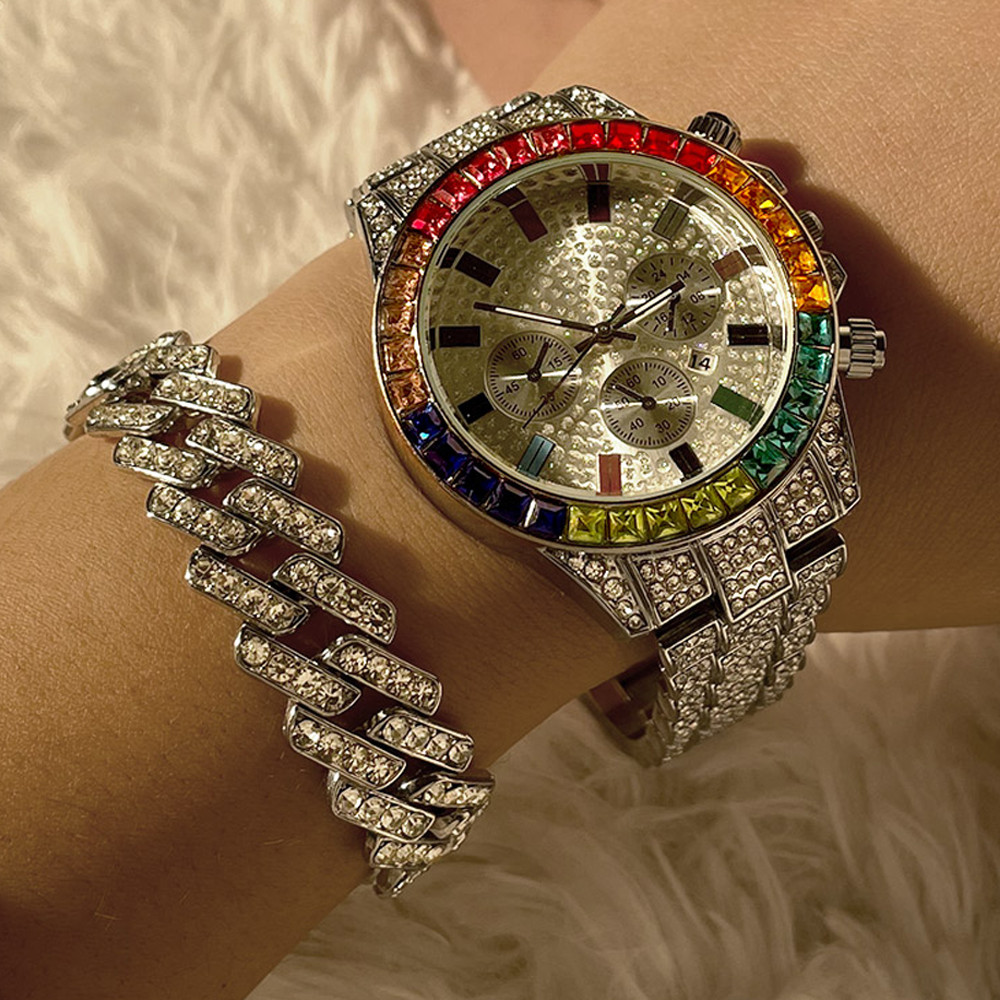 Fashion Hiphop Women Quartz Wa - огляд і ціна Luxury Watch Kit