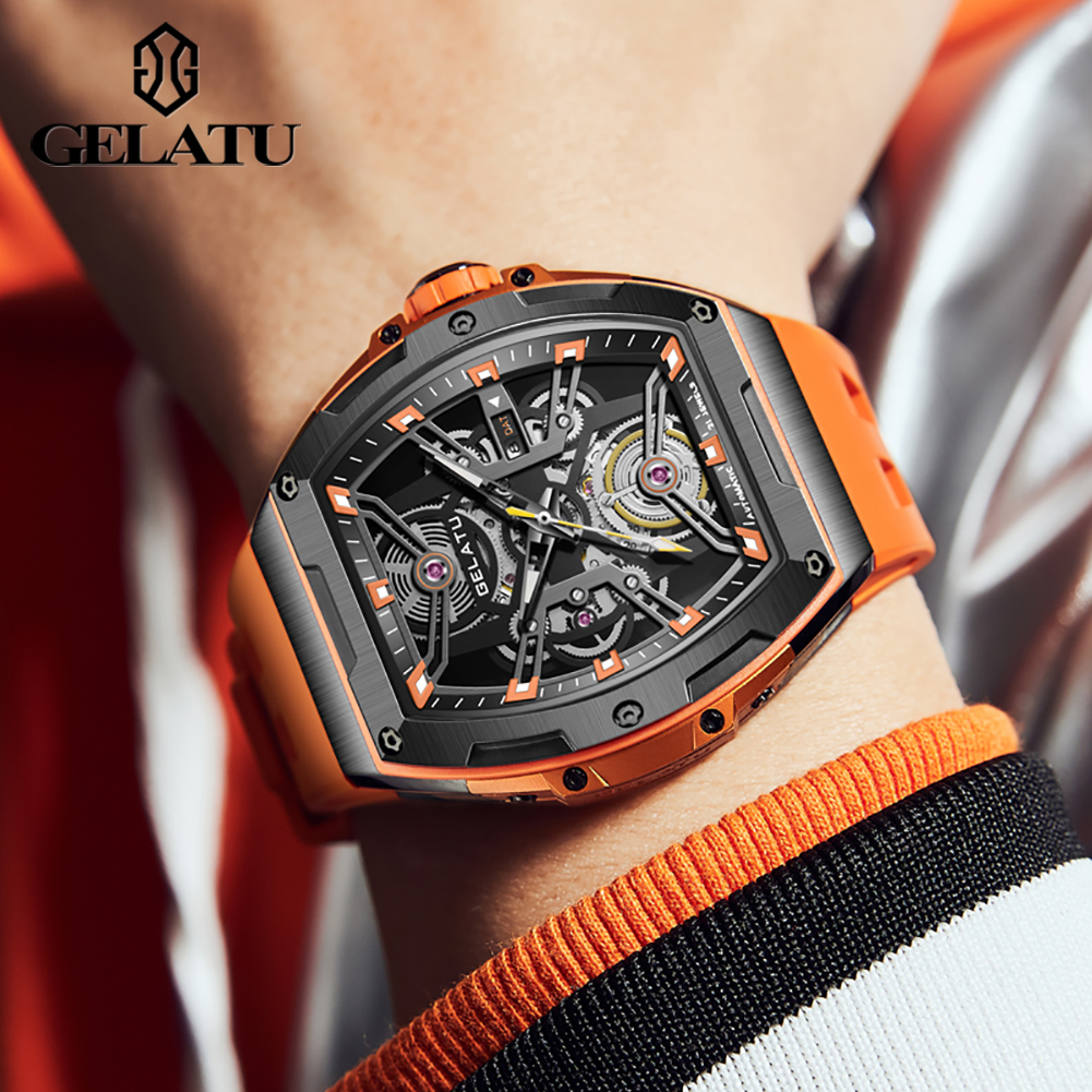 GELATU Men's Watches Trend Fas - огляд і ціна Luxury Watch Leather