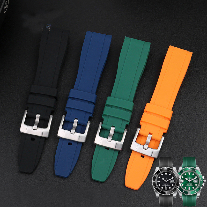 Curved Interface Rubber Strap  - огляд і ціна Luxury Watch Rolex