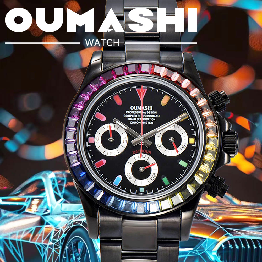 Luxurious 39mm Black Men's Wat - огляд і ціна Luxury Watch Black