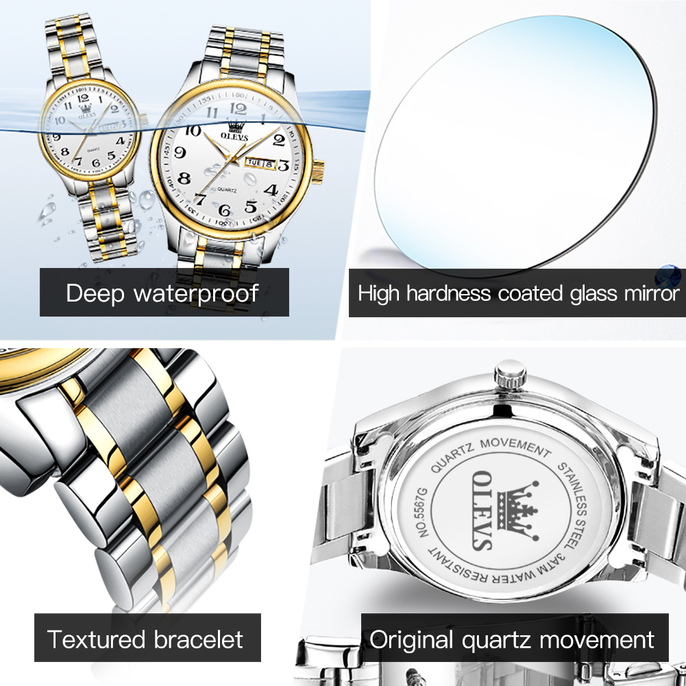 OLEVS New Fashion Couple Watch - огляд і ціна Luxury Watch Market