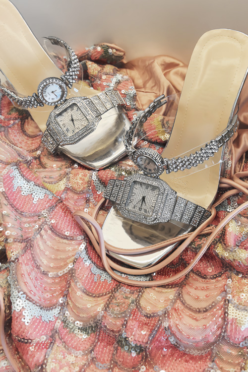 Original design Crystal watch  - огляд і ціна Luxury Watch Leather