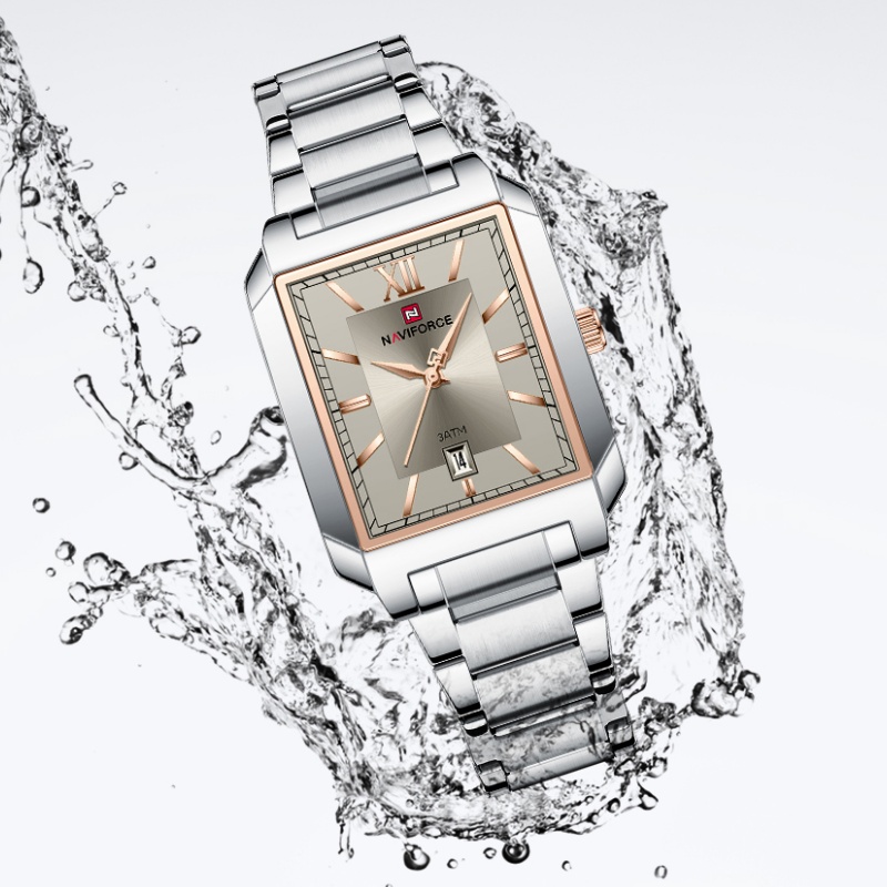 NAVIFOECR Fashion Casual Women - огляд і ціна Luxury Watch Black