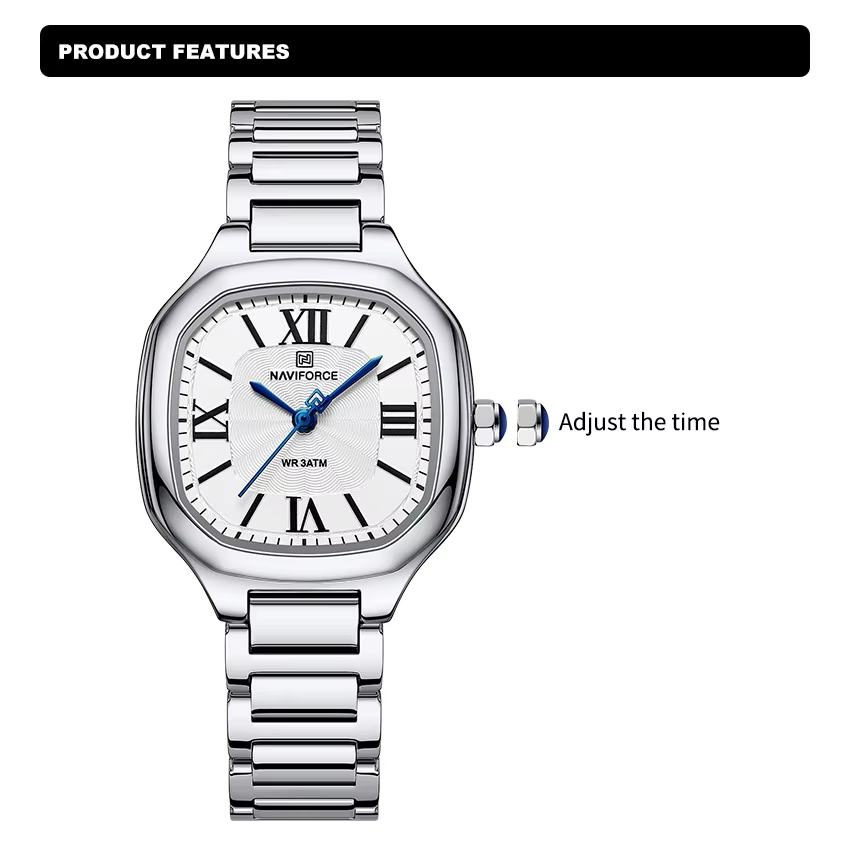 NAVIFORCE Brand high-Quality W - огляд і ціна Luxury Watch Leather