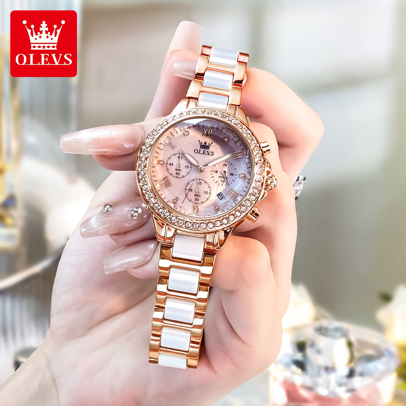 OLEVS 9999 Women Watch Brand O - огляд і ціна Luxury Watch Kit