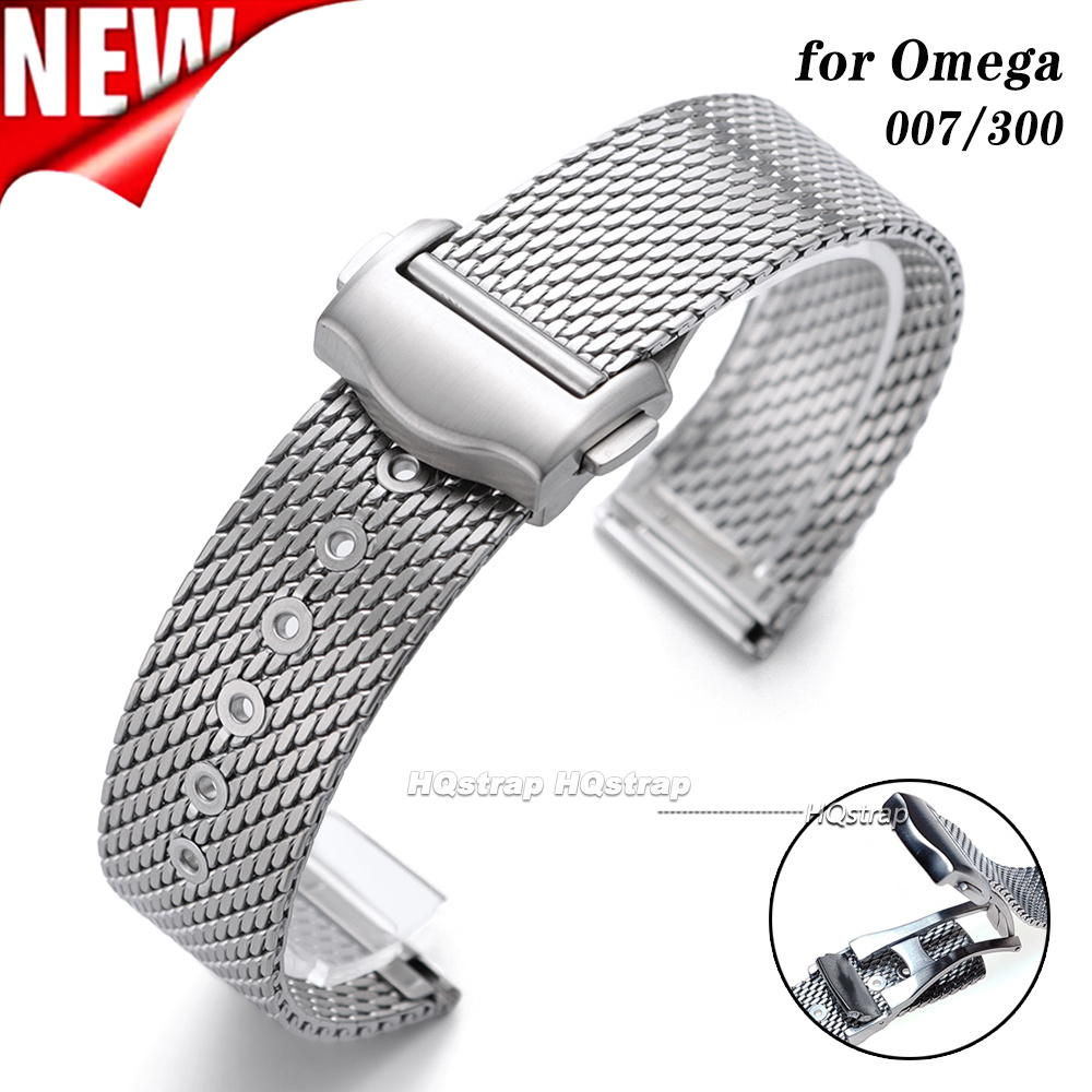 Stainless Steel Watch Strap 20 - огляд і ціна Omega Watch Seamaster