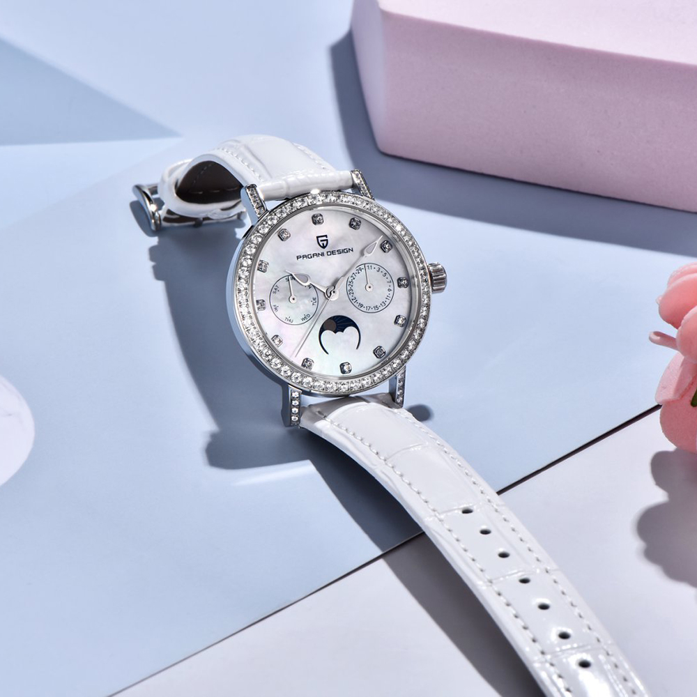 PAGANI DESIGN Women Quartz Wat - огляд і ціна Luxury Watch Leather