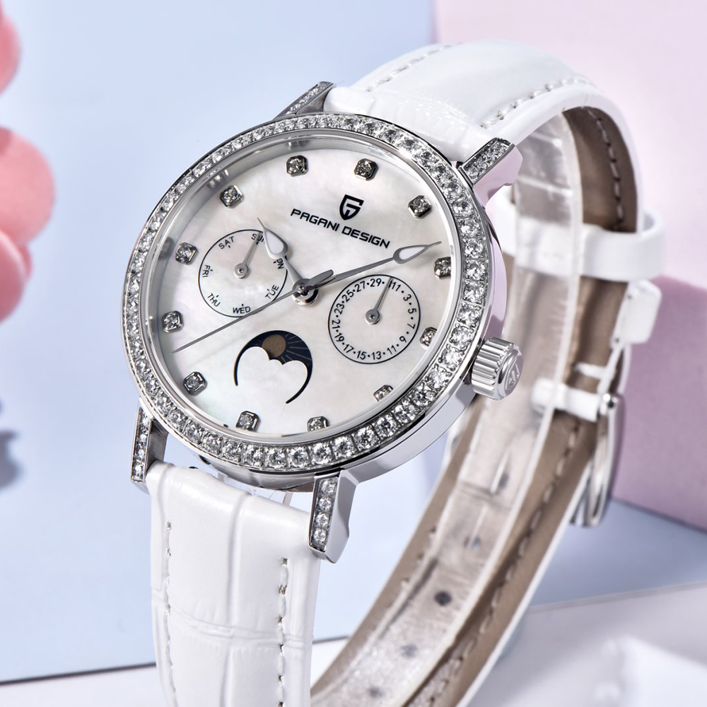PAGANI DESIGN Women Quartz Wat - огляд і ціна Luxury Watch Leather