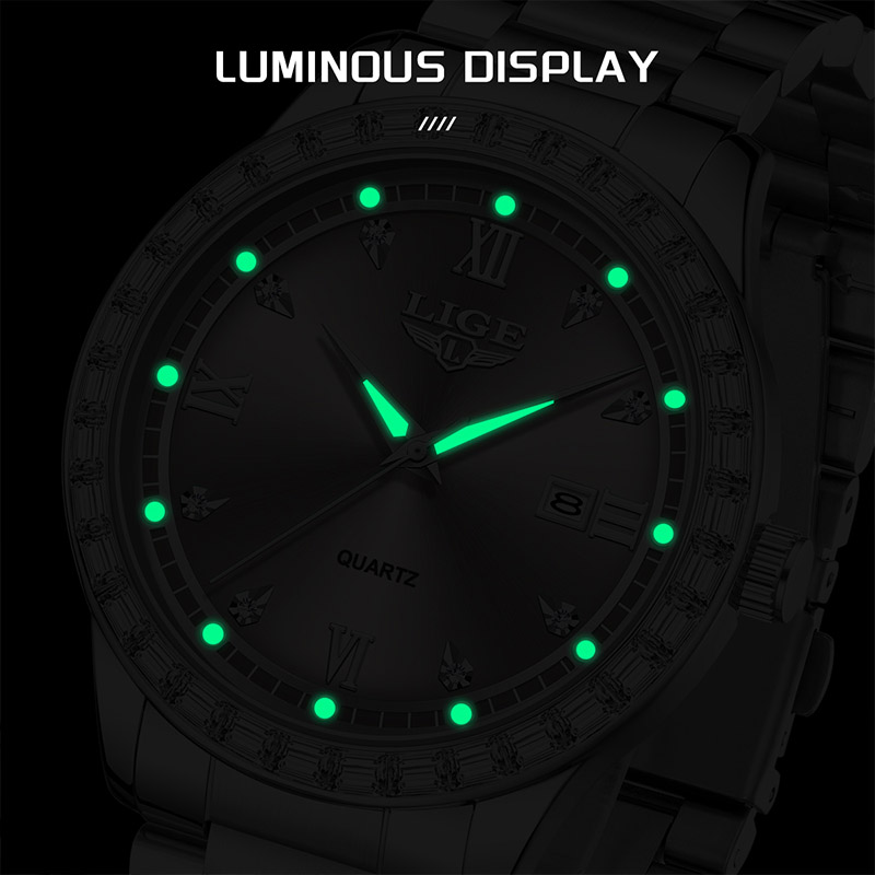 LIGE Quartz Wristwatch 2026 Lu - огляд і ціна Luxury Watch Collection