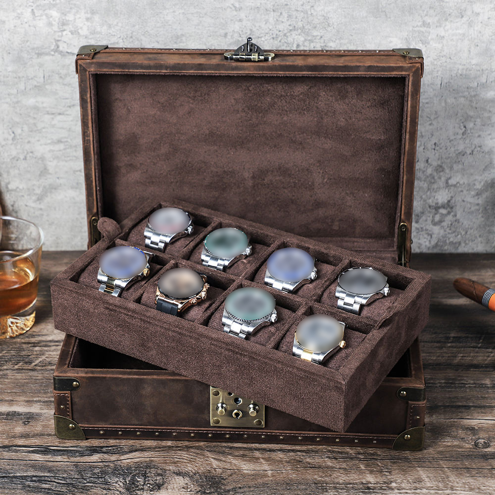 CONTACT'S FAMILY 8 Leather Cus - огляд і ціна Luxury Watch Leather