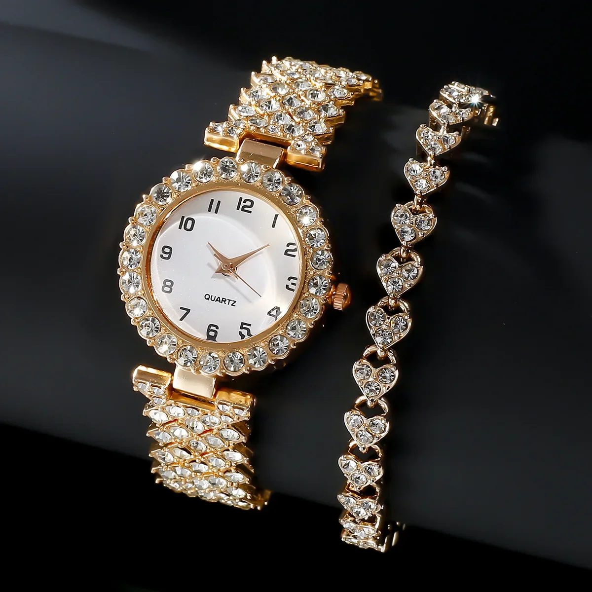 1pcs/2pcs Luxury Fashion Women - огляд і ціна Luxury Watch Kit