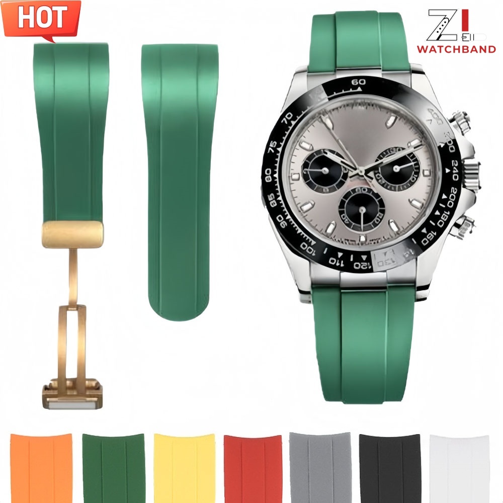 for Rolex 22mm Rubber Strap Su - огляд і ціна Luxury Watch Rolex