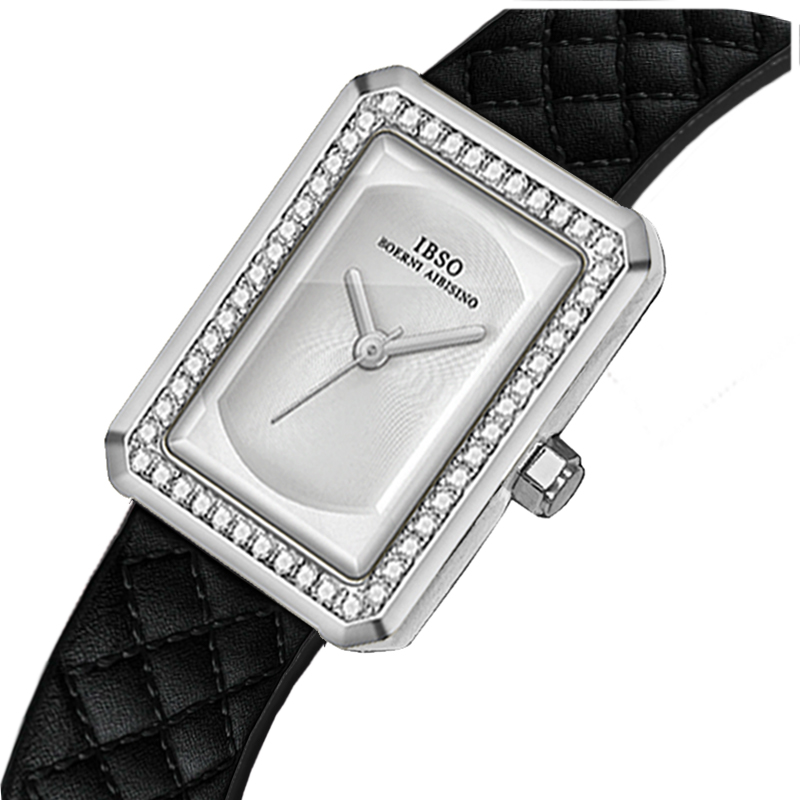 Fashion Leather Woman Watch Re - огляд і ціна Luxury Watch Black