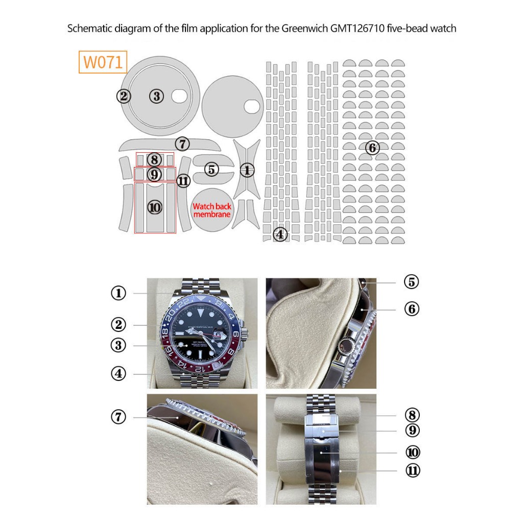Watch Film for Rolex GMT-Maste - огляд і ціна Luxury Watch Black