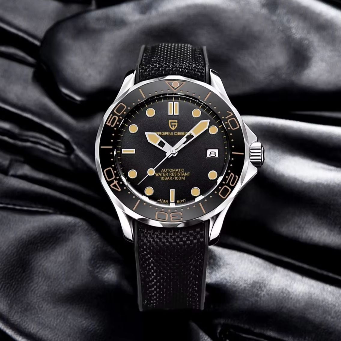 PAGANI DESIGN Men's Mechanical - огляд і ціна Diver Watch 300M