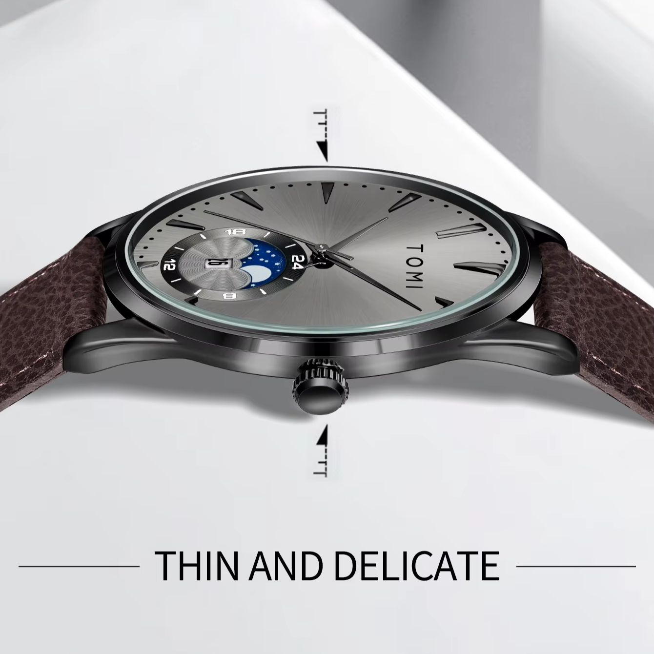 TOMI 2Pcs Men's Watch Gift Set - огляд і ціна Luxury Watch Kit