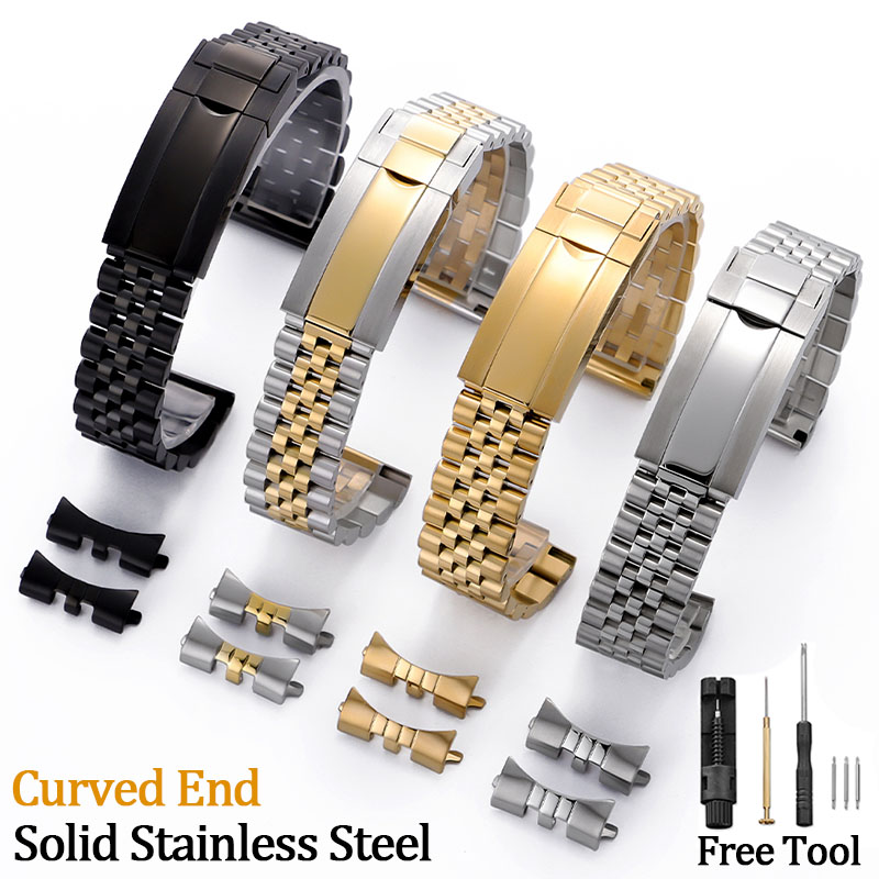 Premium Curved End Watch Strap - огляд і ціна Luxury Watch Rolex