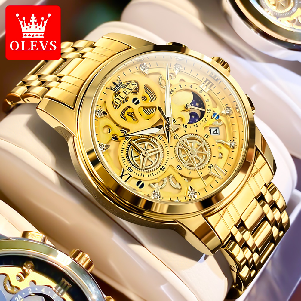 OLEVS 9947 Men Watch Original  - огляд і ціна Luxury Watch All Brands