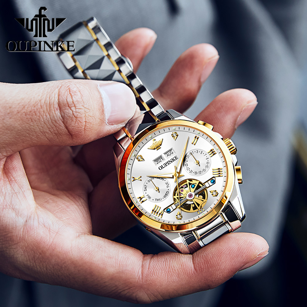 OUPINKE 3186 Men Watch All Aut - огляд і ціна Luxury Watch All Brands