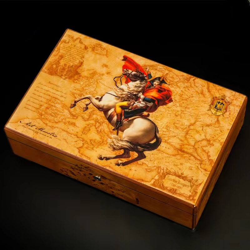 New Wood Watch Display With Lo - огляд і ціна Luxury Watch Image