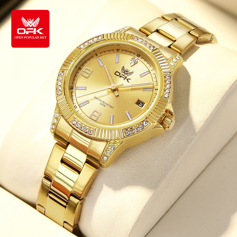 OPK 8184 Luxury All Gold Women - огляд і ціна Luxury Watch All Brands