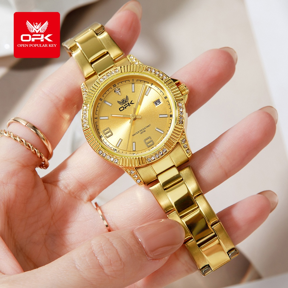 OPK 8184 Luxury All Gold Women - огляд і ціна Luxury Watch All Brands